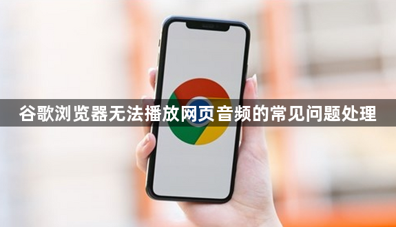 谷歌浏览器无法播放网页音频的常见问题处理1