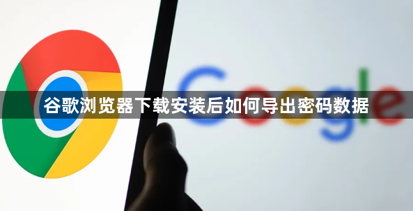 谷歌浏览器下载安装后如何导出密码数据1