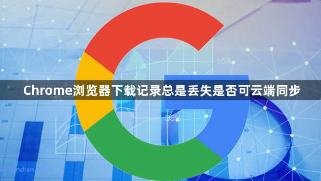 Chrome浏览器下载记录总是丢失是否可云端同步1