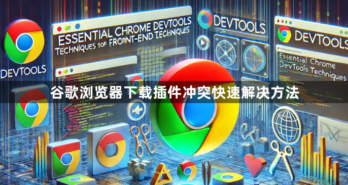谷歌浏览器下载插件冲突快速解决方法1