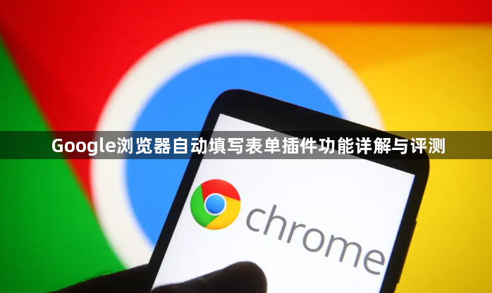 Google浏览器自动填写表单插件功能详解与评测1