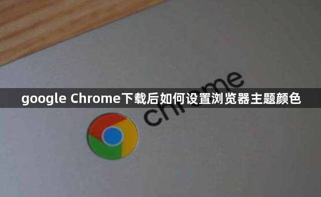 google Chrome下载后如何设置浏览器主题颜色1