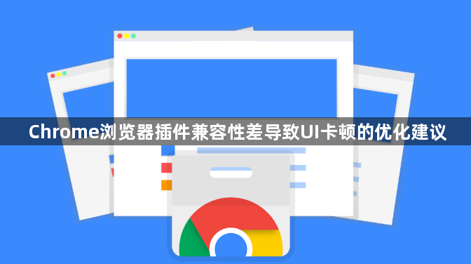 Chrome浏览器插件兼容性差导致UI卡顿的优化建议1